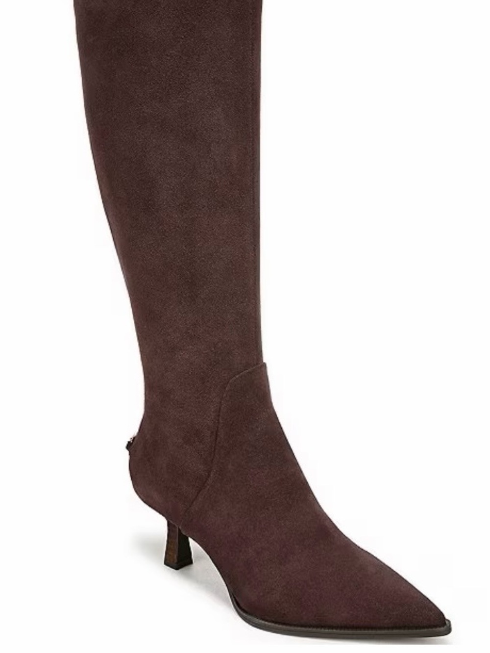 NEW Circus NY by Sam Edelman Yulia Tall Kitten Heel Suede Boots 9 Wide Calf - Picture 3 of 16